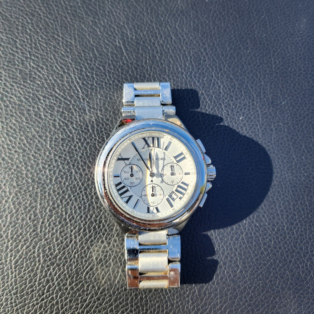 Sold!! Michael Kors Silver Watch